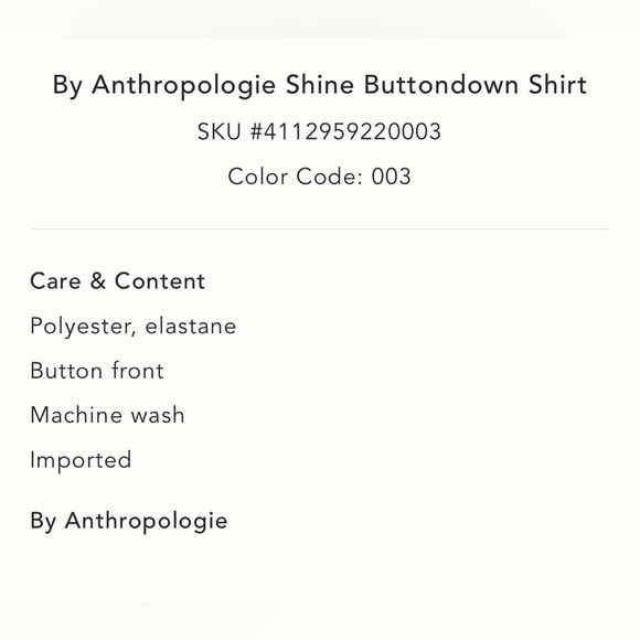 NWT new SP small petite Anthropologie shine button down shirt carbon gunmetal - Picture 4 of 17